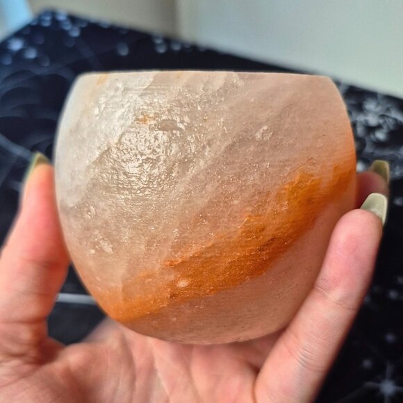 Himalayan Salt Candle Holders (Large) - Picture 5 of 5